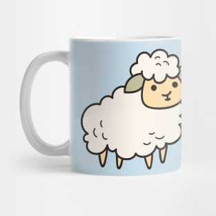 Cute Baby Lamb Doodle Drawing Mug